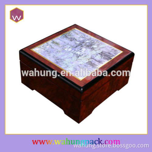 fancy wooden gift boxes wood music box wooden box for jewelry (WH-1983)